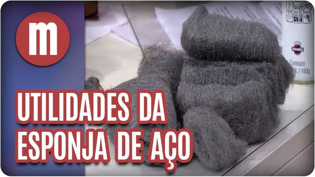 Utilidades da esponja de aço - Mulheres (04/12/17)