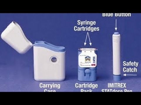 Migraine Treatment - Sumatriptan Succinate Injection - Imatrex -