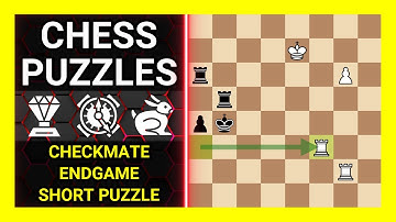 Chess Puzzles to Practice. Themes: Checkmate, Endgame, Short puzzle. Learn Chess
