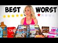 I Tried the Highest Rated Protein Bars (Exposed)