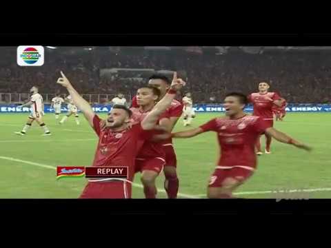 Persija (3) vs Bali United (0) - Highlight Goal dan Peluang Final Piala Presiden 2018