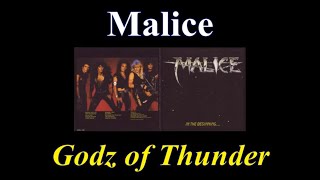 Malice - Godz of Thunder - Lyrics - Tradução pt-BR