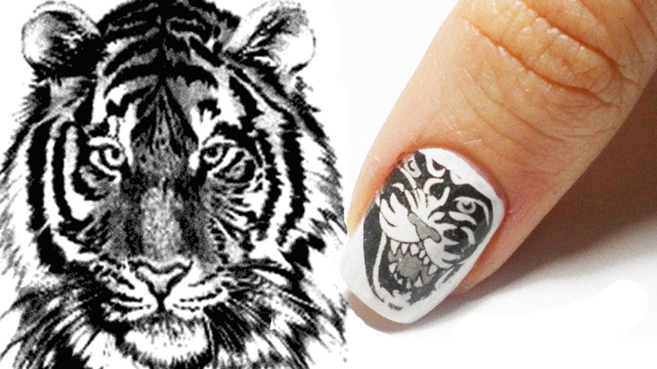 9. Tattoo Inspired Nail Art Techniques - wide 7