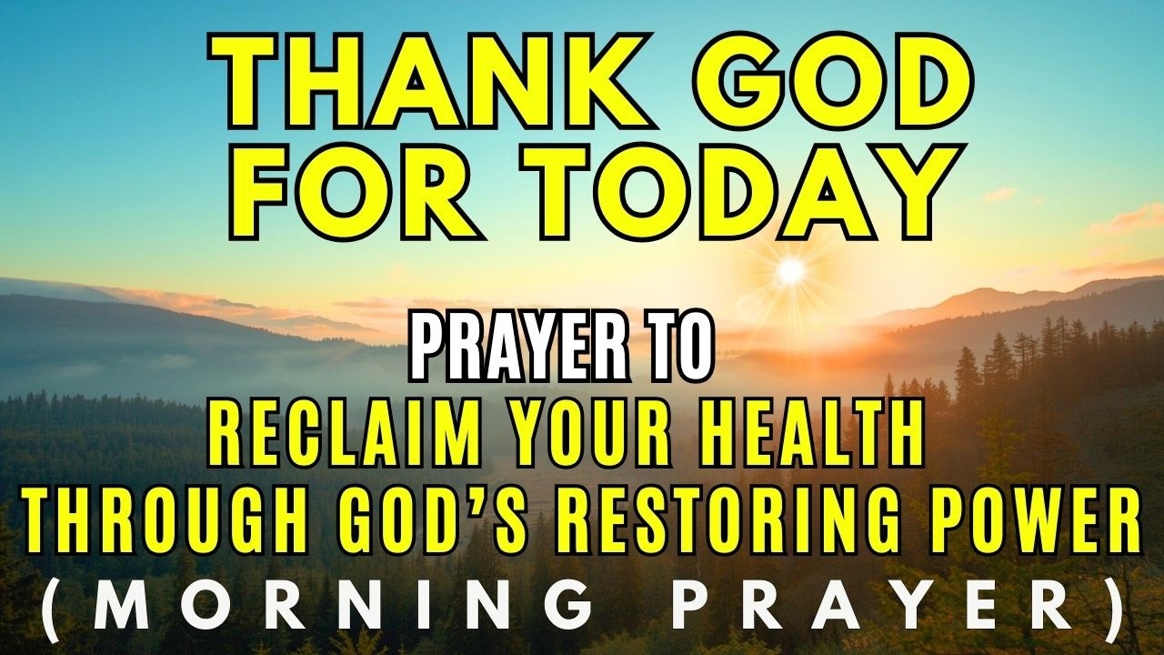 Powerful Prayer to Reclaim Your Health with Hope, Peace & God’s Healing Touch