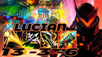 WILD RIFT LUCIAN ADC GAMEPLAY | 13 -3 -6 MVP | LUCIAN BUILD RUNES