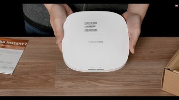 Aruba Instant On Wi-Fi 6 - AP22 Unboxing