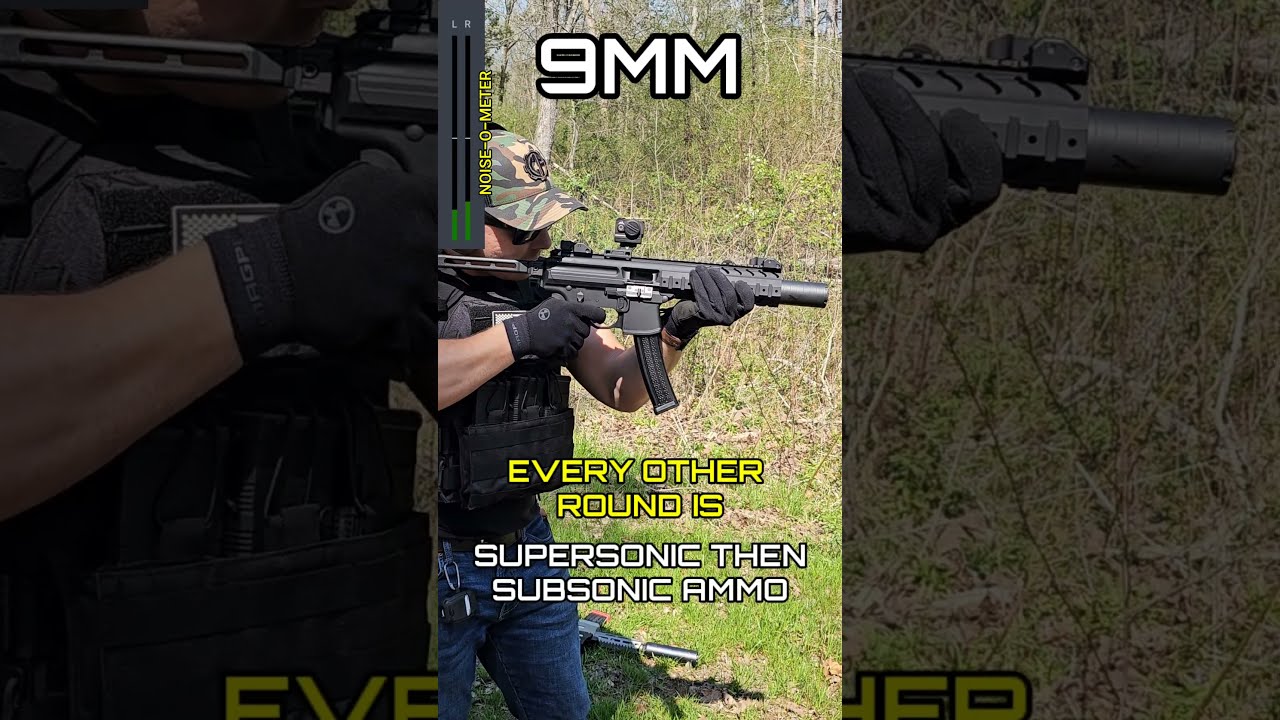 Suppressor Battle 9MM VS 300BLK