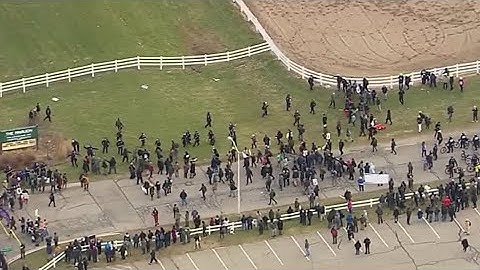 Fights break out during Richard Spencer protest at Michigan State
