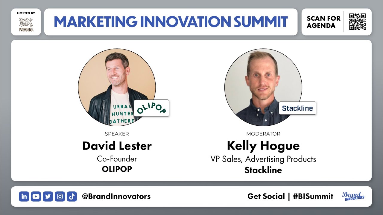 Marketing Innovation Hosted by Nestlé Day 1: OLIPOP & Stackline Featured Fireside Chat