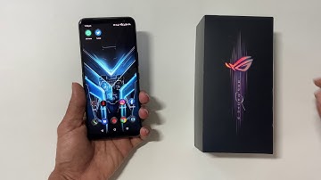 Asus ROG Phone 3 how to insert SIM cards - Enable or Disable 5G and Dual 4G
