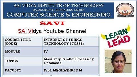 Massively Parallel Processing Databases