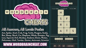 WordBrain Penguin 14 Cheats | WordBrain Cheats | Penguin 14 Answer