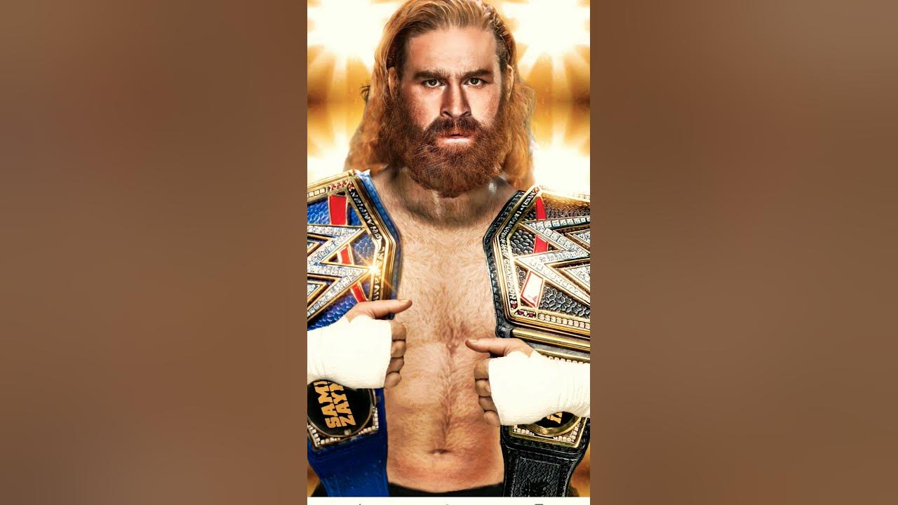 Sami Zayn worlds apart