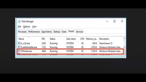 FIX: TiWorker.exe High CPU Usage in Windows