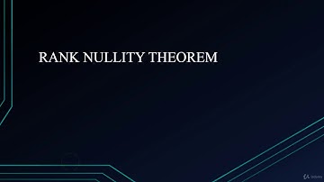 Rank Nullity Theorem in Linear Algebra and Geometry