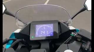 Cfmoto 250Sr Lite Top Speed Attempt