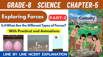 Grade 8 Science Curiosity Chapter 5 Exploring Forces  | Part 2 #grade8science