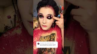 Scene Makeup scene makeup alternative shorts youtubeshorts trending goth tiktok