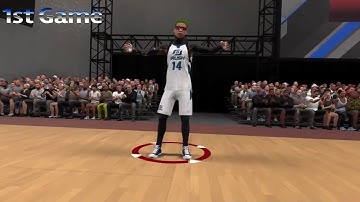 I WON RUSH 1V1 WITH THE BEST JUMPSHOT AND BEST GUARD IN NBA 2K20