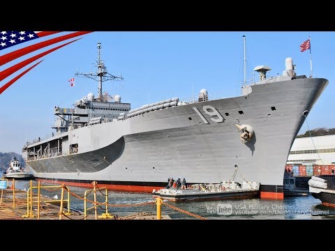 US 7th Fleet Flagship USS Blue Ridge Exits Dry-dock for the First Time in 18 Months