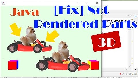 Java 3D: How to Fix Not Rendered Parts of a Blender-Imported 3D Model (with Source Code)