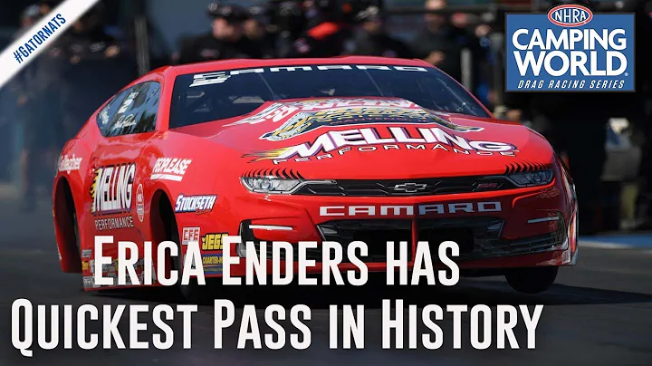 Erica Enders has QUICKEST Pro Stock pass in History