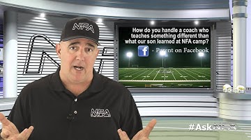 Ask NFA Episode 5: Dealing with a Coach who teaches different mechanics than NFA