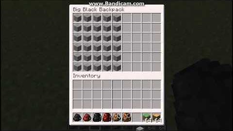 Backpack Mod 1.5.2 - Minecraft