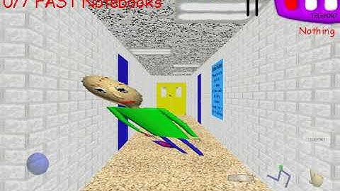 baldi teleporting chaos super ultra fast 1.4.3