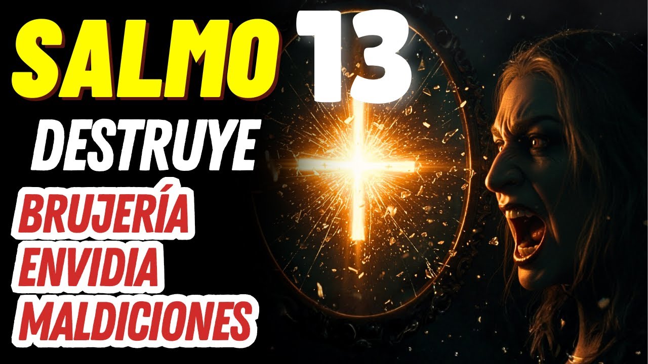 🔴 SALMO 13 MULTIPLICA x7 - DESTRUYE Brujería, Envidia y Maldiciones AHORA