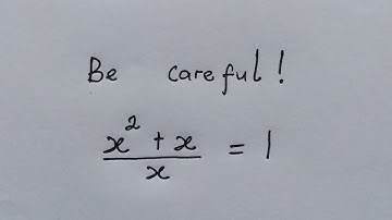 Most people will definitely fail this | Can you solve ?
