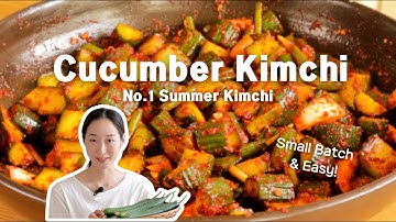 Cucumber Kimchi (Oi Kimchi) – Easy, Crunchy, and Fail-proof!