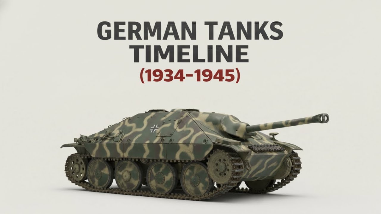 Tank. Time Line German Tanks Timeline 1934 1945 - YouTube