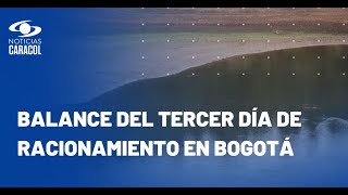 Alcalde Galán dijo que consumo de agua en tercer día de racionamiento en Bogotá 'subió levemente'