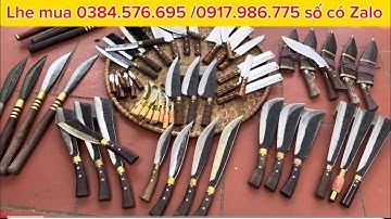 🌟💥TẾT ĐẾN : DAO CHẶT ,DAO MÈO ,DAO LÓC ,DAO QUẮM ,DAO ĐI RỪNG GIÁ TẠI LÒ RÈN 