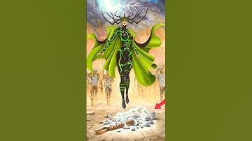 Hela DESTROYS Thors Hammer Mjolnir #shorts