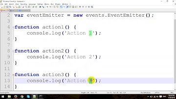 Node.js Tutorial - Part 2 - Event Emitter