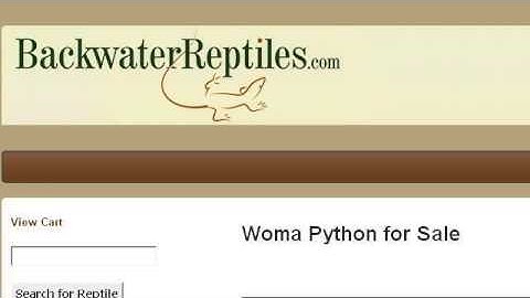How-To Breed Woma Pythons