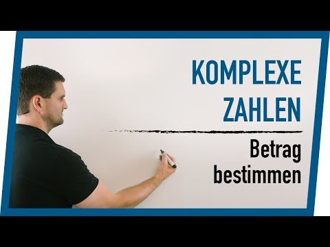 Video: So Berechnen Sie Komplexe Zahlen