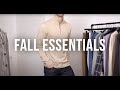 Fall Essentials for Men | Building A Complete Wardrobe