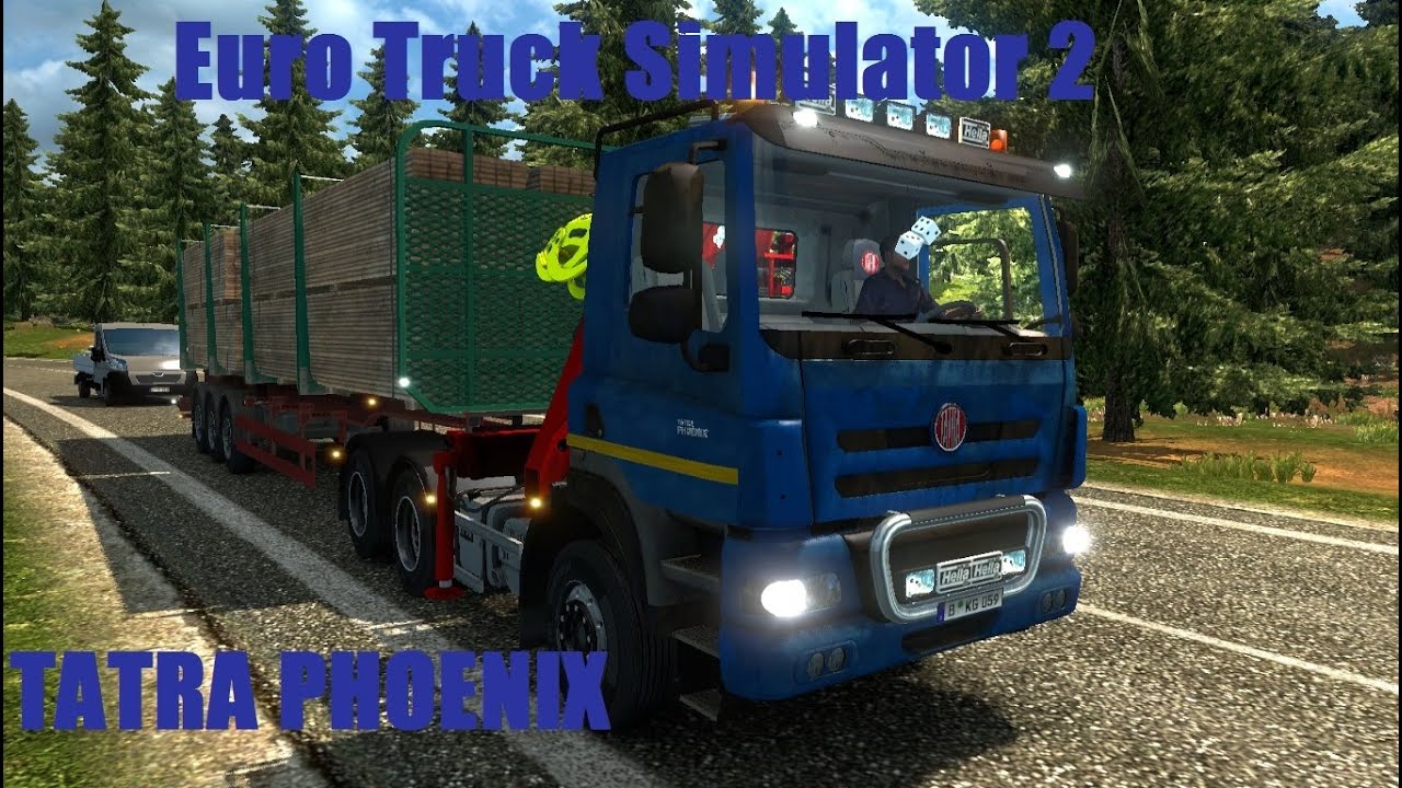 Euro Truck Simulator 2. Мод: TATRA PHOENIX 2.0. Хлам! (Ссылка в описании)