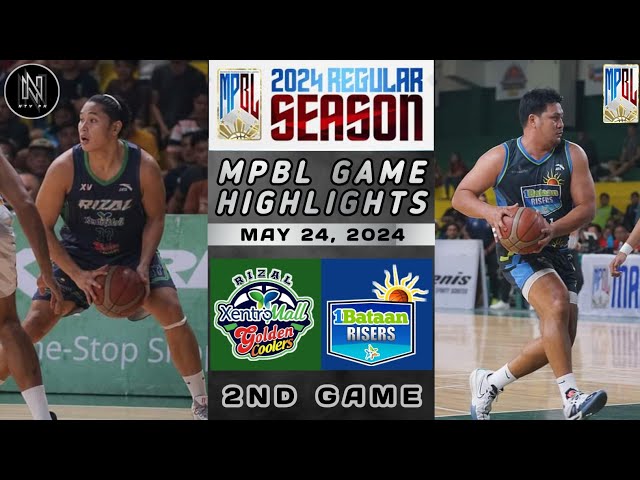 MPBL HIGHLIGHTS: RIZAL GOLDEN COOLERS VS BATAAN RISERS (MAY 24, 2024) class=