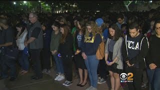Vigil Held For UCLA Prof. William Klug Killed By Former Student