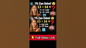 Onzin Wiskunde of IQ Test 🤯✨🧠 #mathisfun #shorts #iqtest
