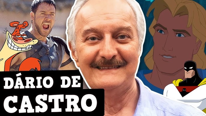 Morre dublador Dário de Castro, voz do ator Russell Crowe - Verso - Diário  do Nordeste