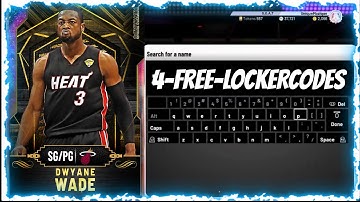 NBA2K20 - 4 *FREE* SECRET LOCKERCODES TO PUT IN RIGHT NOW!!!