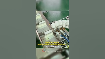 Medicine Bottle Sorting and Cartoning Machine ②Bottle Sorting