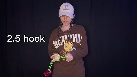 How to do 2.5 hook yoyo trick (advanced tutorial)