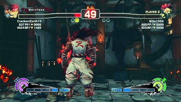 SSFIV AE 2012 CrackersEarth19(Evil Ryu) vs Mike1886(Akuma)