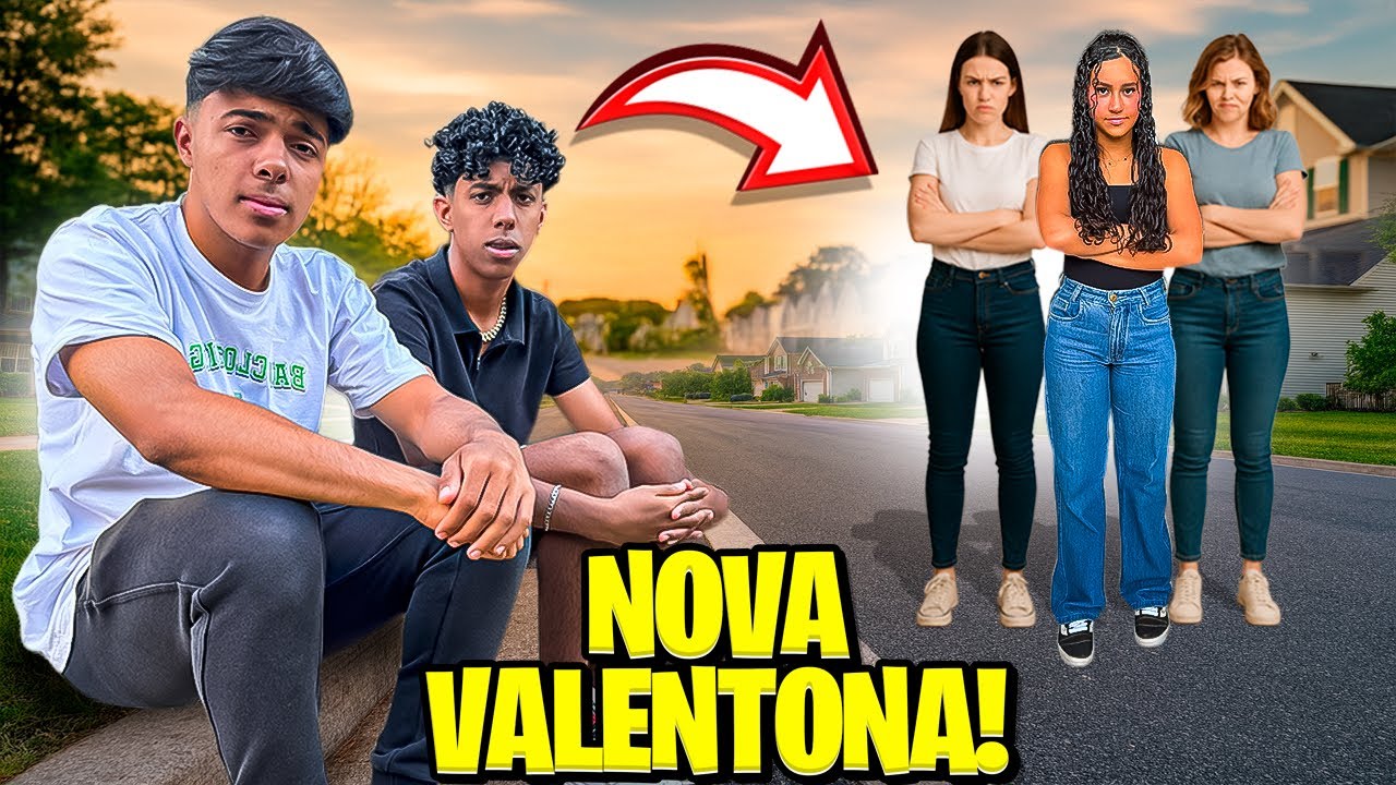 A NOVA VALENTONA PICHOU O PORTÃO DA MINHA CASA! *veio morar aqui